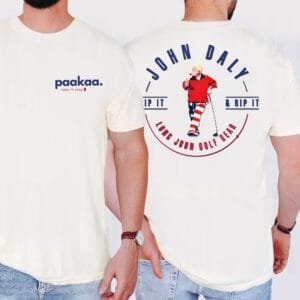 Paakaa - John Daly Hit It Hard T-shirt
