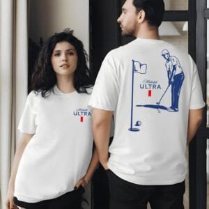 Vintage Michelob Ultra Golfing Shirt 2-sided