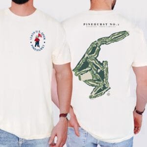 124th Us Open Golf Championship Pinehurst Both Sided T-shirt