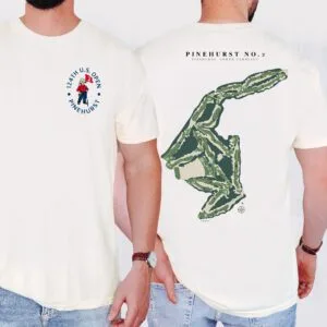 124th Us Open Golf Championship Pinehurst Both Sided T-shirt