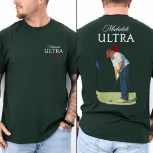 Trump Gofl Ultra Beer You Missed Flag Back T-shirt