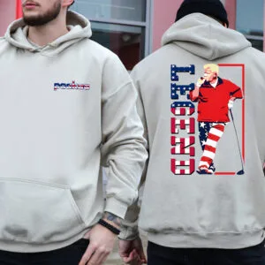 paakaa -John Daly Hit It Hard Hoodie