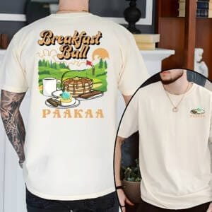 Vintage Breakfast Ball Golf T-shirt