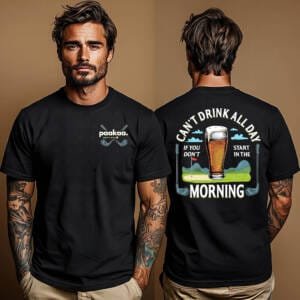 Can't Drink All Day Golf T-shirt