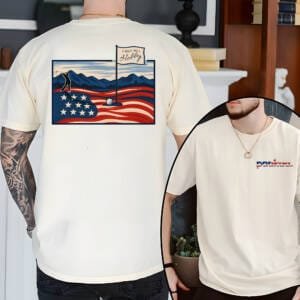 Sports Men's Golf Flag T-shirt