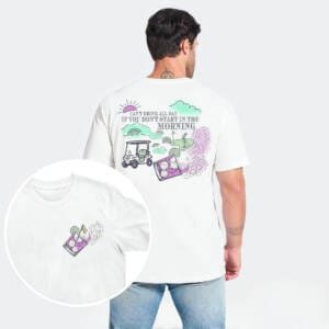 Can't Drink All Day Morning Golf T-shirt