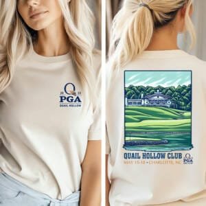 2025 PGA Championship Quail Hollow Club T-shirt