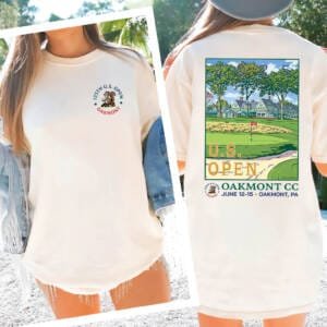 2025 U.S. Open Championship – Oakmont Country Club T-shirt