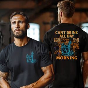 Can't Drink All Day Morning Golfer T-shirt