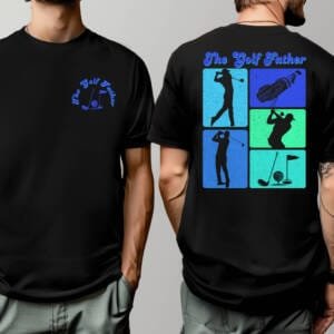 The Golf Father Funny Golfing For Golfer Dad Father's Day T-Shirt