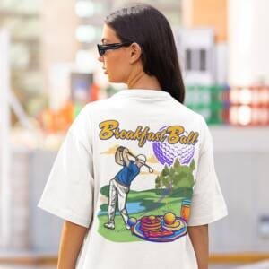 Breakfast Ball Golf T-shirt