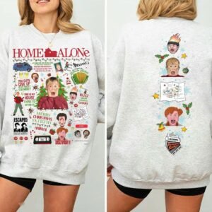 Vintage Home Alone Christmas Sweatshirt, Retro Christmas Sweatshirt