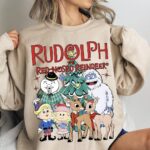 Rudolph The Red Nosed Reindeer Christmas Sweatshirt