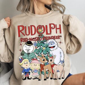 Rudolph The Red Nosed Reindeer Christmas Sweatshirt