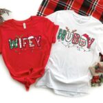 Christmas Wife And Husband T-shirt