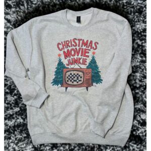 Christmas Movies Comfy Holiday Sweatshirt
