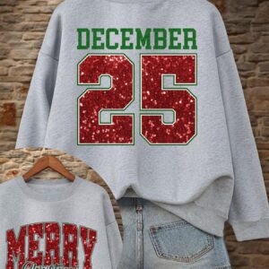 Merry Christmas Sweatshirt for holiday cheer