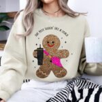 Glitter Gingerbread Crewneck shirt