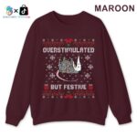 Funny Opossum Christmas Sweater