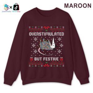 Funny Opossum Christmas Sweater