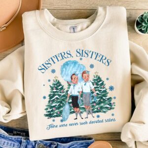 Funny Sisters Christmas Sweatshirt