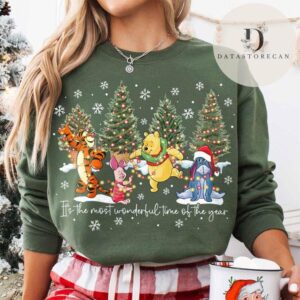 It's The Most Wonderful Time Of The Year Christmas Tree Sweatshirt