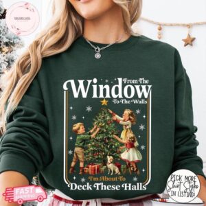 Funny Deck These Halls Tee Sweatshirt