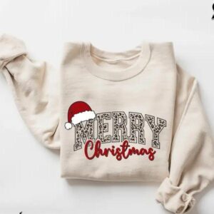 Merry Christmas Cute Winter Sweatshirt