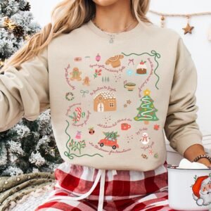 Doodle Art Christmas Sweater