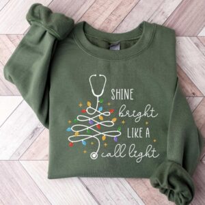 Call Light Christmas Sweatshirt