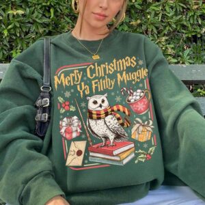 Merry Christmas Sweatshirt vintage style