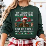Lucky Eight Ball Christmas Sweatshirt
