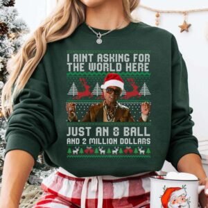 Lucky Eight Ball Christmas Sweatshirt