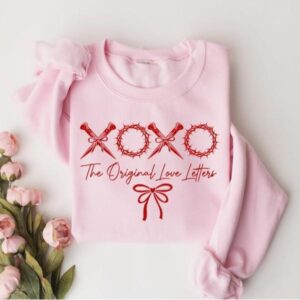 XOXO Love Letters Sweatshirt, Christian Valentine's Shirt