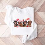Valentine Dachshund Dog T-Shirt