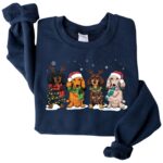Cute Dachshund Christmas Sweatshirt