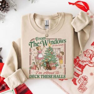 Funny Retro Christmas Sweatshirt