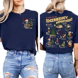 Emergency Department Christmas T-Shirt
