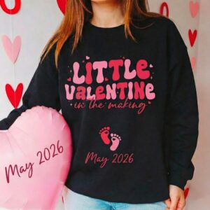 Valentines Day Pregnancy Sweatshirt