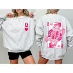 Queen Of Hearts Valentine's Day Sweatshirt