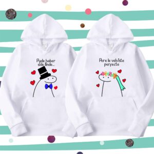 Flork Couple Hoodie - Matching Athletic Pullover