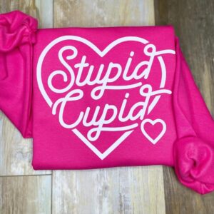 Stupid Cupid Valentine's Day Sweatshirt