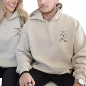 Couple Valentine Hoodie - A cozy, stylish choice for couples
