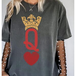 Queen of Hearts T-Shirt for Valentine’s Day