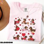 Wiener Dog Valentine Shirt for dog lovers