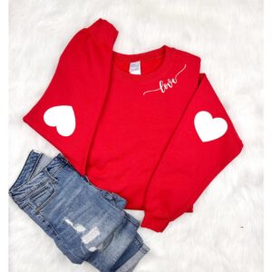 Love Heart Valentine's Sweatshirt