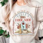 Valentine Vintage Sweatshirt inspired by Beauty and the Beast
