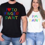 funny matching couple shirts