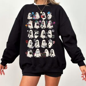 Dark Romance Bookish Ghost Sweatshirt