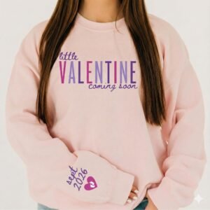 Valentines Day Baby Reveal Sweatshirt